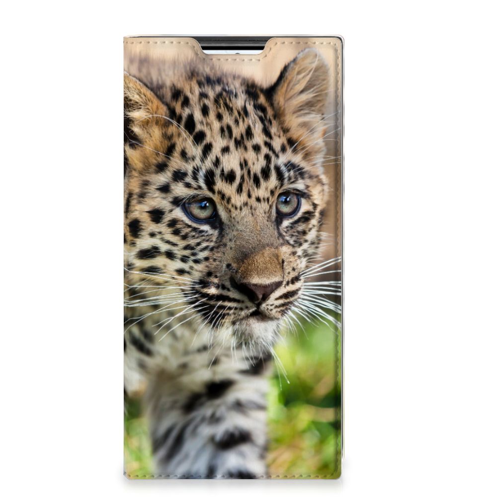 Samsung Galaxy S22 Ultra Hoesje maken Baby Luipaard - B2C Telecom