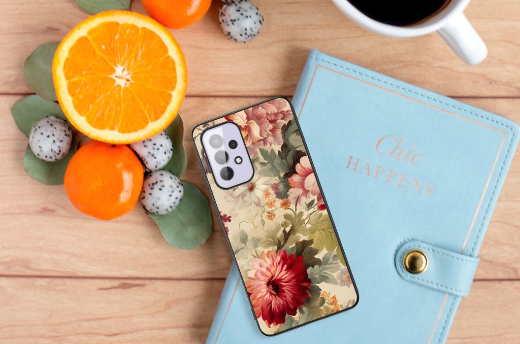 Bloemen Hoesje voor Samsung Galaxy A33 5G Bloemen B2C Telecom