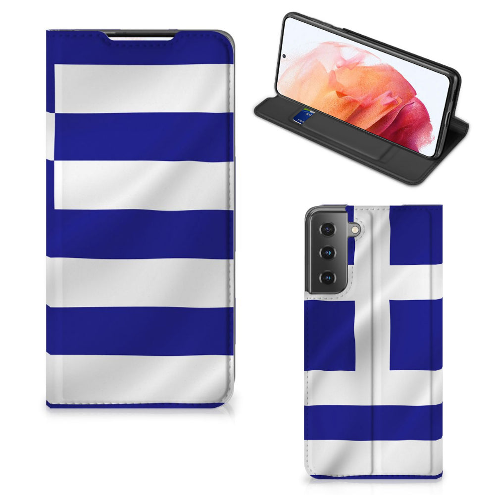 Samsung Galaxy S21 Standcase Griekenland