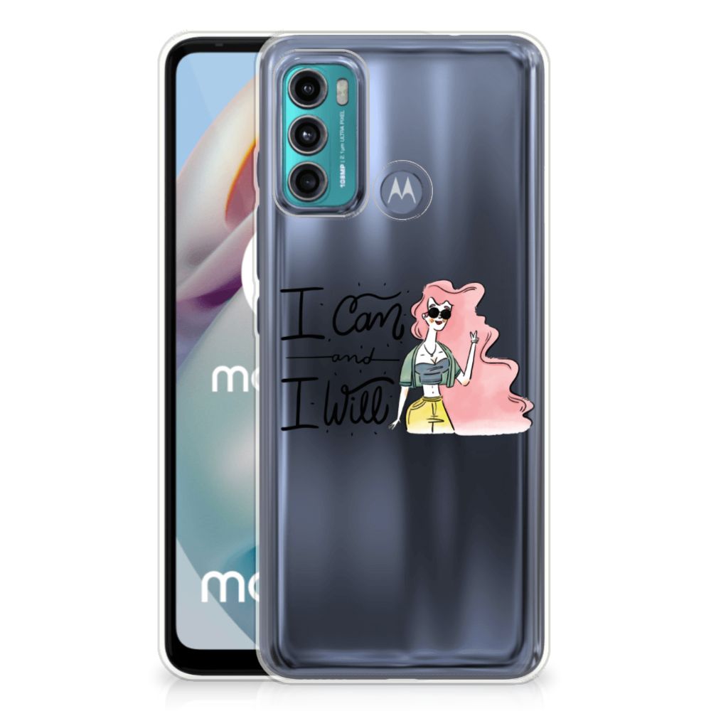 Motorola Moto G60 Telefoonhoesje met Naam i Can B2C Telecom