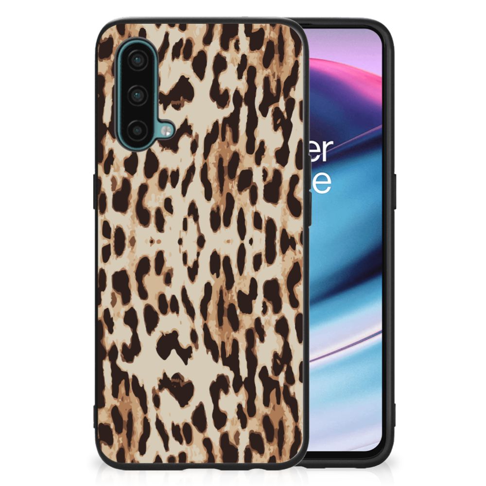 OnePlus Nord CE 5G Dierenprint Telefoonhoesje Leopard B2C Telecom