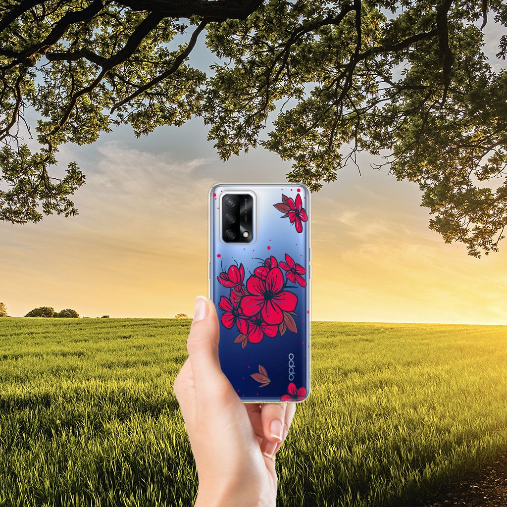 OPPO A74 4G TPU Case Blossom Red B2C Telecom