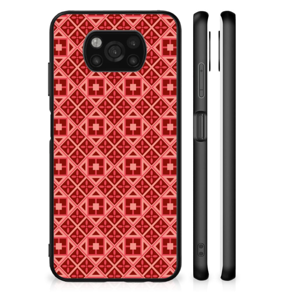 Xiaomi Poco X3 | X3 Pro Back Case Batik Rood B2C Telecom
