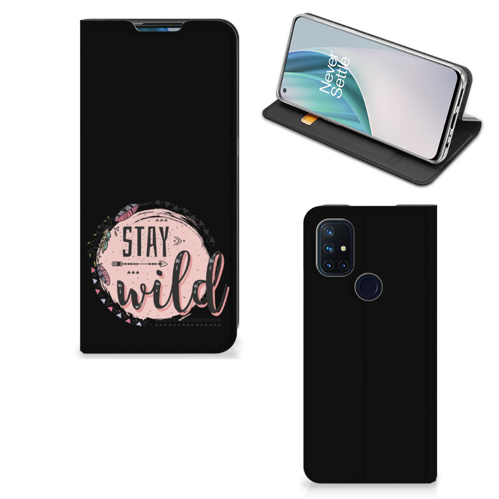 OnePlus Nord N10 5G Magnet Case Boho Stay Wild - B2C Telecom