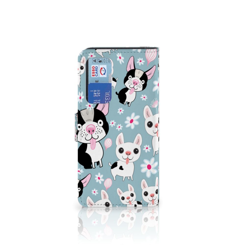 Huawei P40 Telefoonhoesje met Pasjes Hondjes