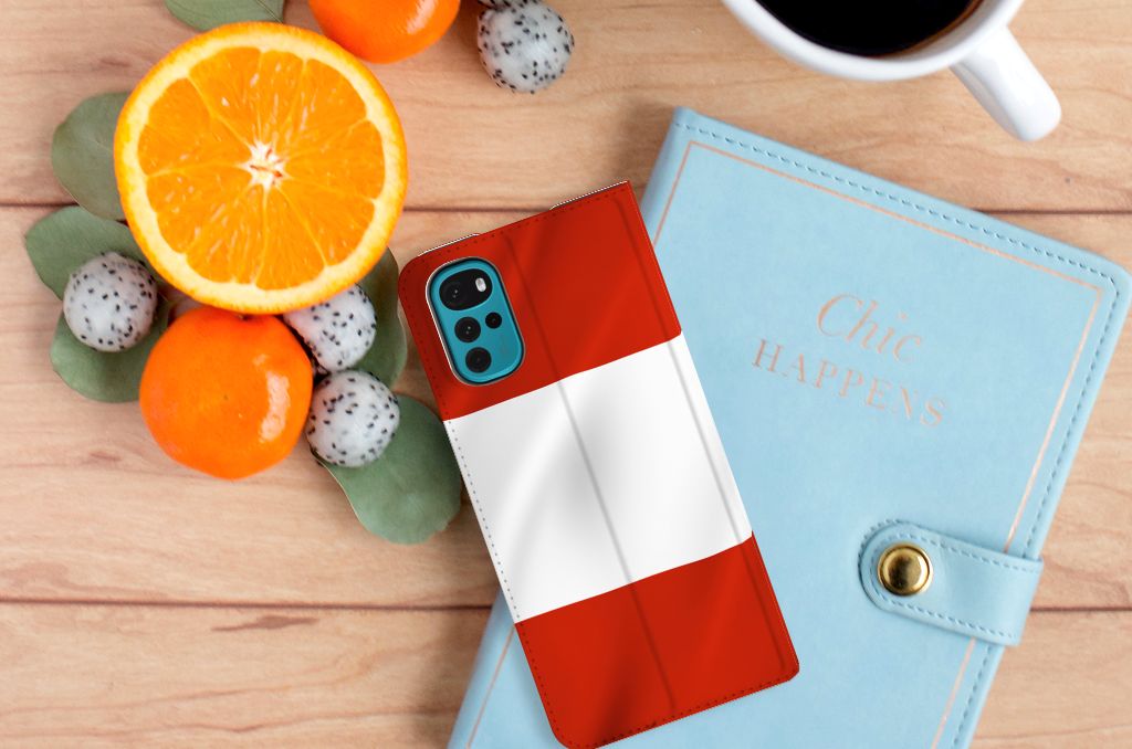 Motorola Moto G22 Standcase Oostenrijk - B2C Telecom