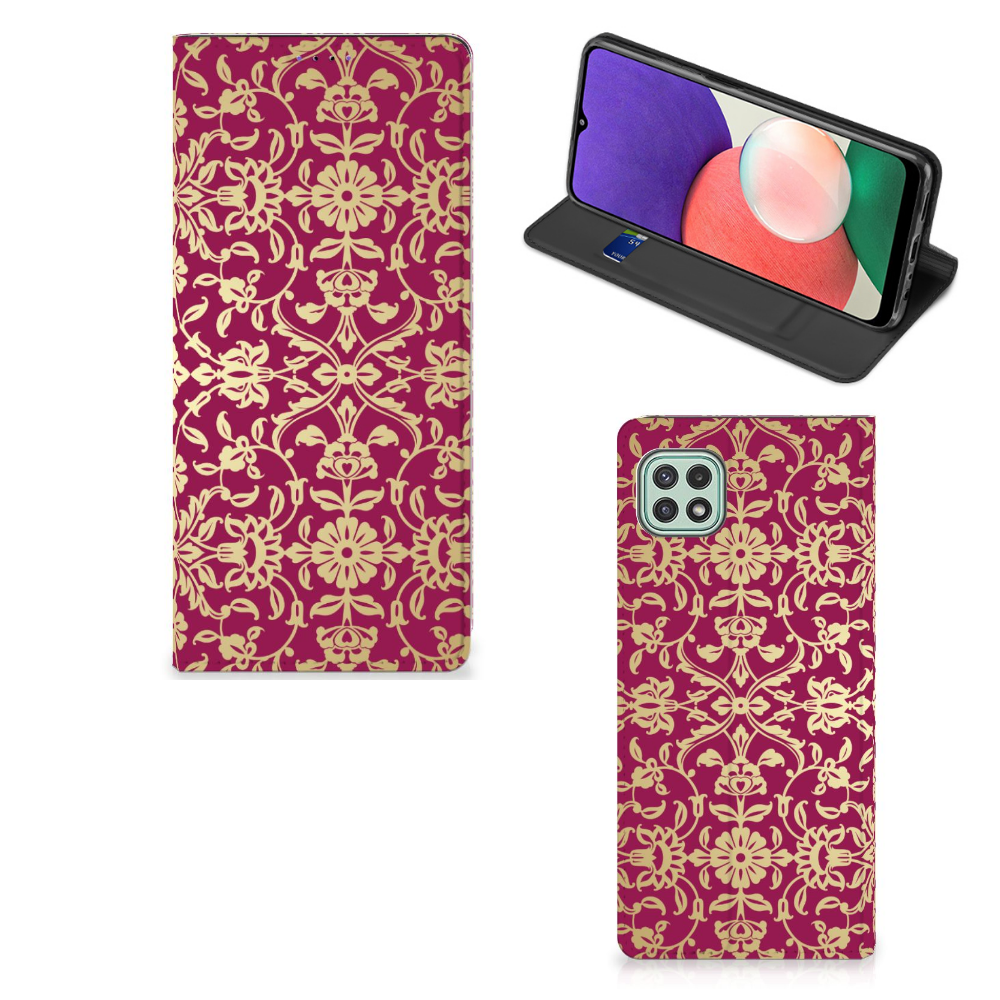 Telefoon Hoesje Samsung Galaxy A22 5G Barok Pink - B2C Telecom