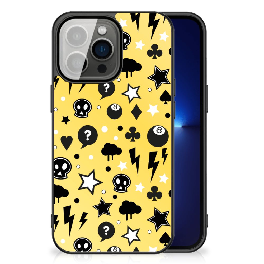 Telefoonhoesje iPhone 13 Pro Punk Geel B2C Telecom