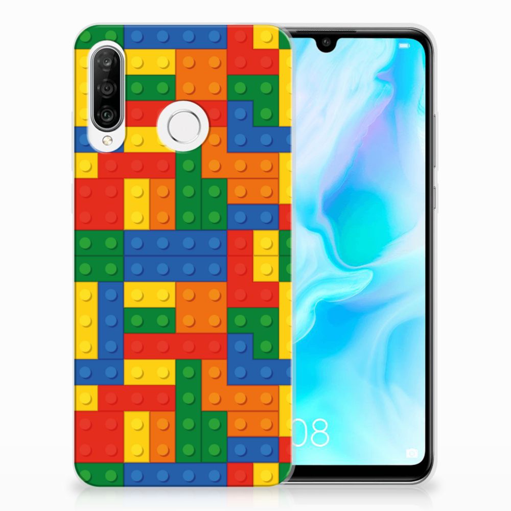 Huawei P30 Lite TPU bumper Blokken