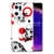 Silicone Back Case OPPO Find X5 Pro Skull Red