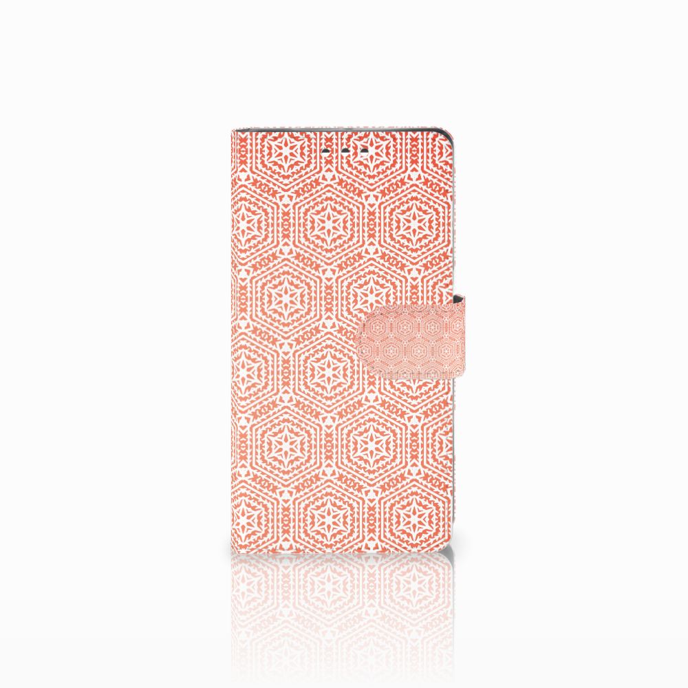 Sony Xperia XZ1 Telefoon Hoesje Pattern Orange