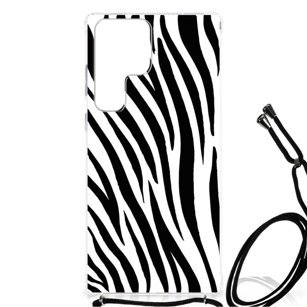 Samsung Galaxy S23 Ultra Case Anti-shock Zebra