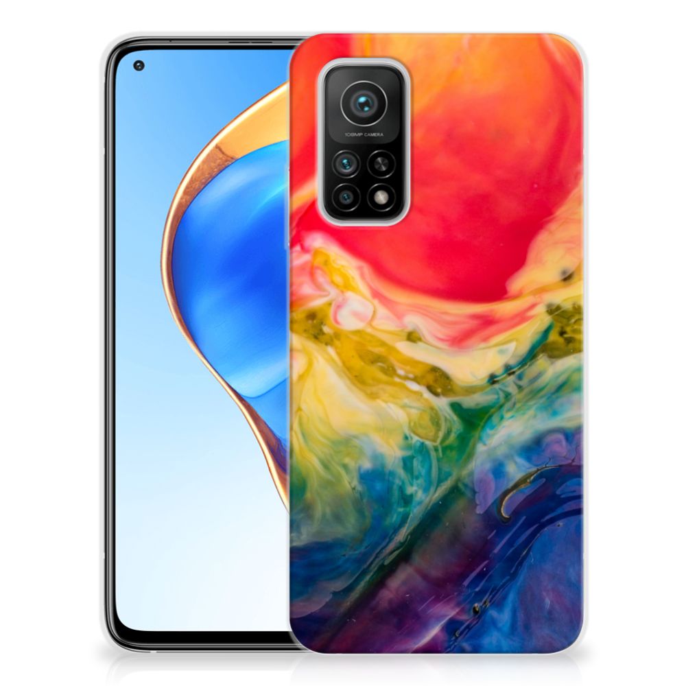 Hoesje maken Xiaomi Mi 10T | 10T Pro Watercolor Dark