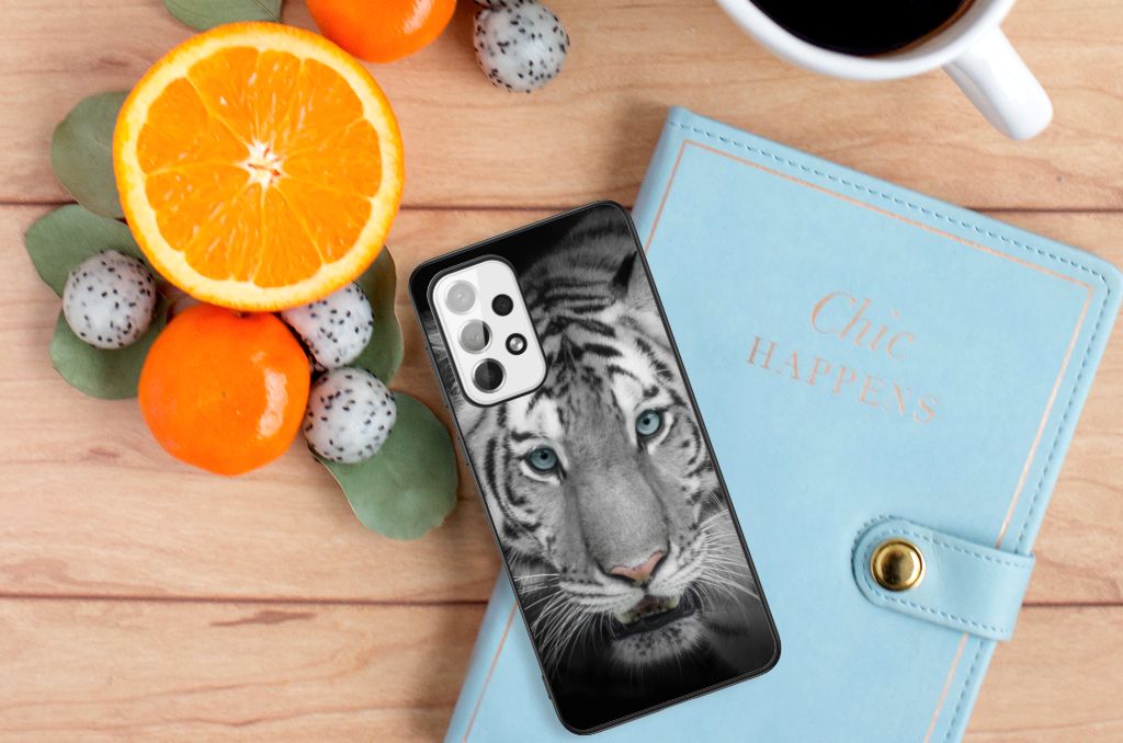 Samsung Galaxy A73 Dierenprint Telefoonhoesje Tijger B2C Telecom