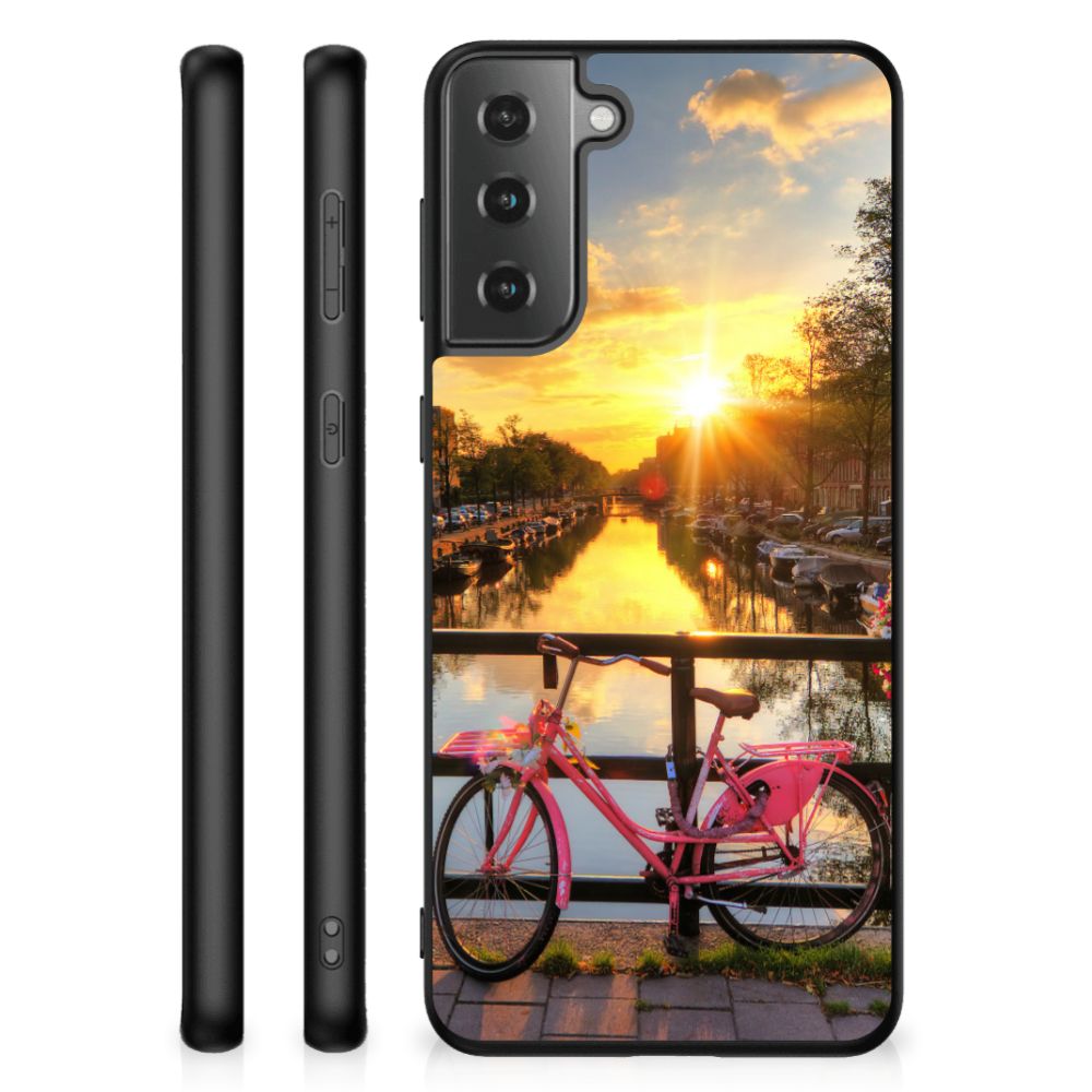 Samsung Galaxy S21 Plus TPU Backcover Amsterdamse Grachten B2C Telecom
