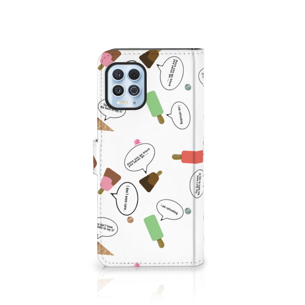 Motorola Moto G100 Book Cover IJsjes