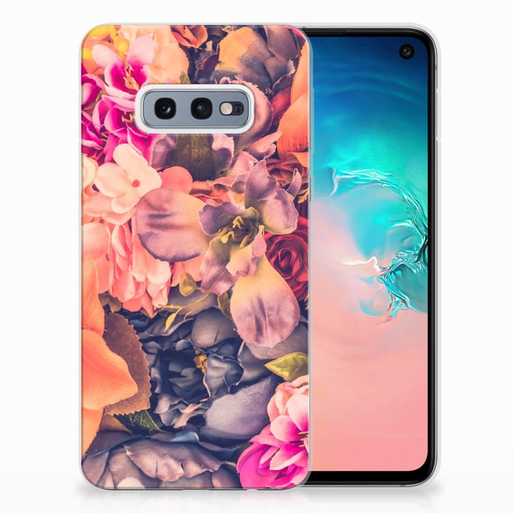 Samsung Galaxy S10e TPU Case Bosje Bloemen