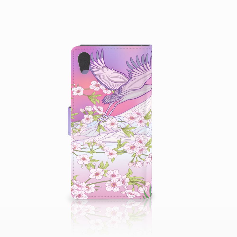 Sony Xperia XA1 Telefoonhoesje met Pasjes Bird Flying