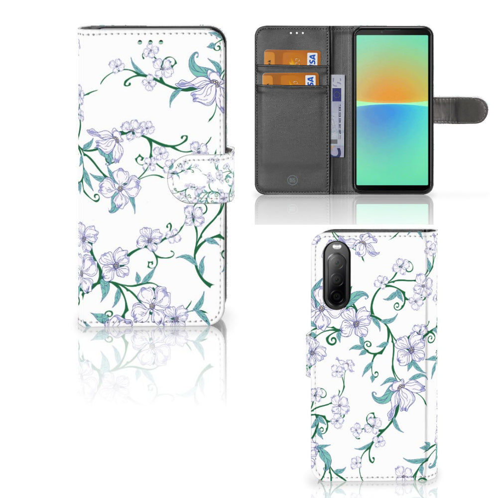 Sony Xperia 10 IV Uniek Hoesje Blossom White