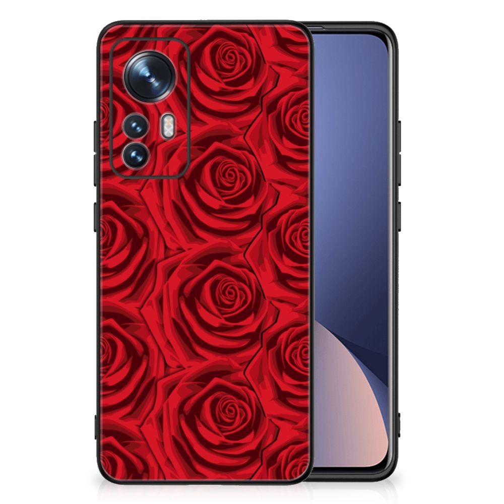 Xiaomi 12 | 12X Bloemen Hoesje Red Roses