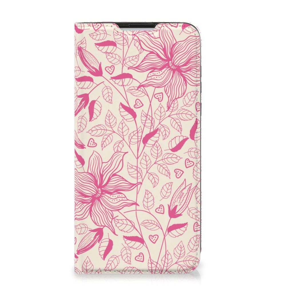 Motorola Moto G8 Power Smart Cover Pink Flowers - B2C Telecom