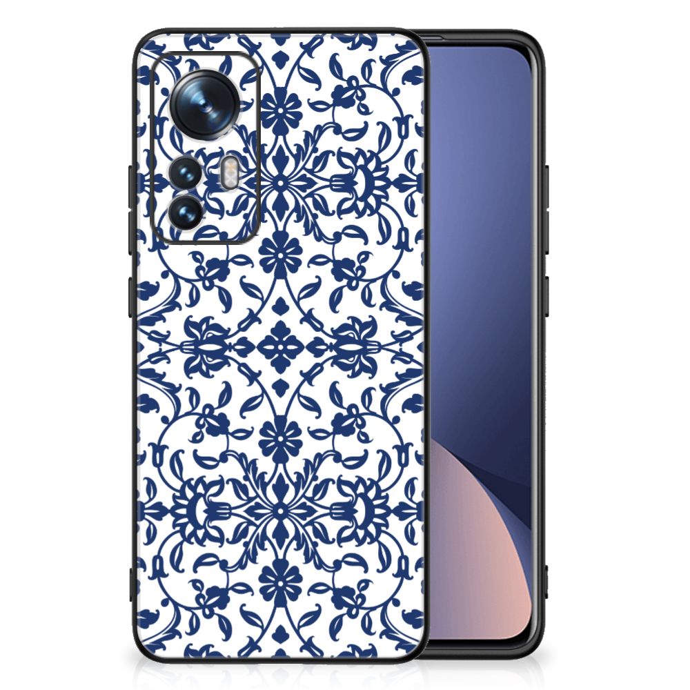 Xiaomi 12 | 12X Bloemen Hoesje Flower Blue B2C Telecom
