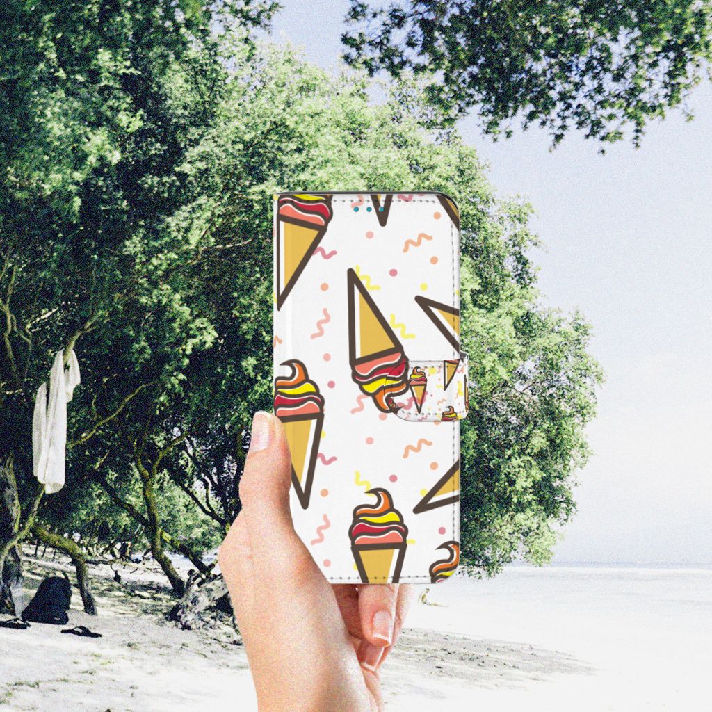 Samsung Galaxy A73 5G Book Cover Icecream