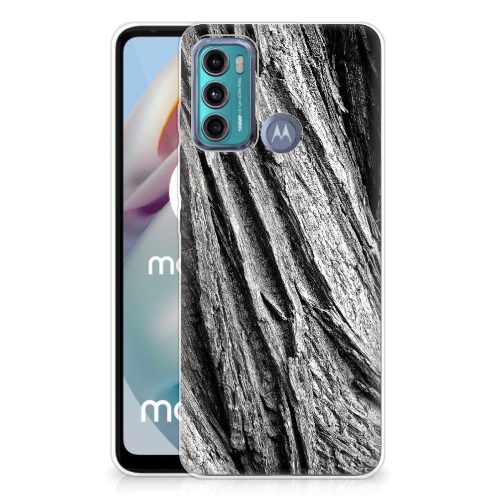 Bumper Hoesje Motorola Moto G60 Boomschors Grijs B2C Telecom