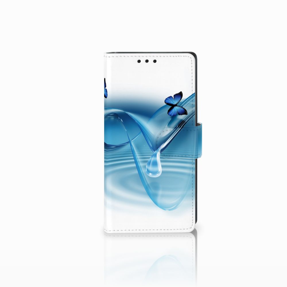 Sony Xperia XA1 Telefoonhoesje met Pasjes Vlinders