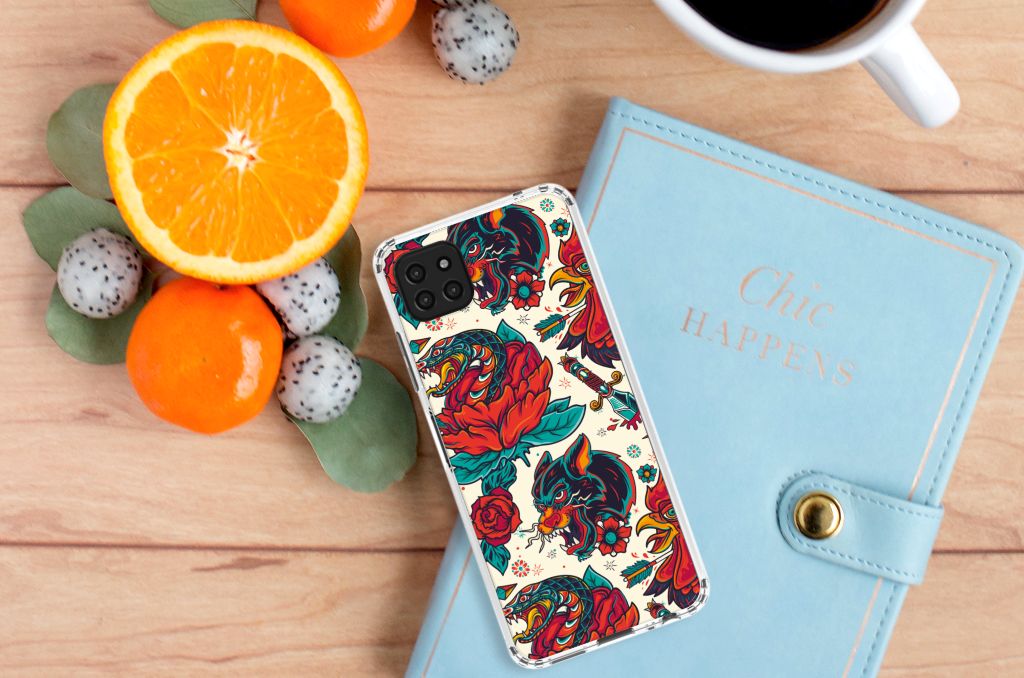 Anti-shock Hoesje met foto voor Samsung Galaxy A22 5G Old Skool B2C Telecom