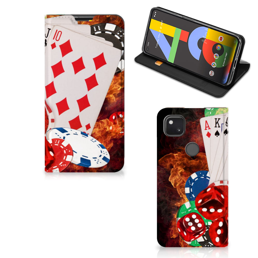 Google Pixel 4a Hippe Standcase Casino