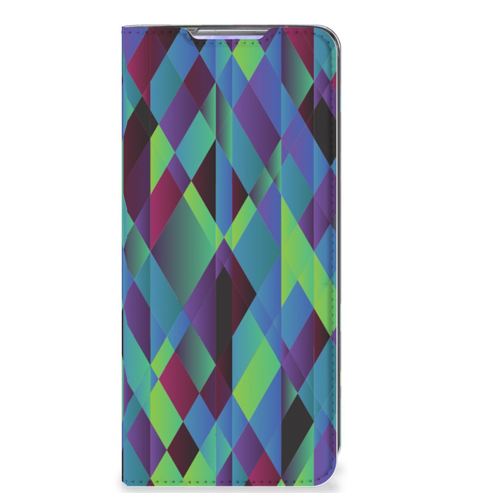 Samsung Galaxy S20 Ultra Stand Case Abstract Green Blue - B2C Telecom