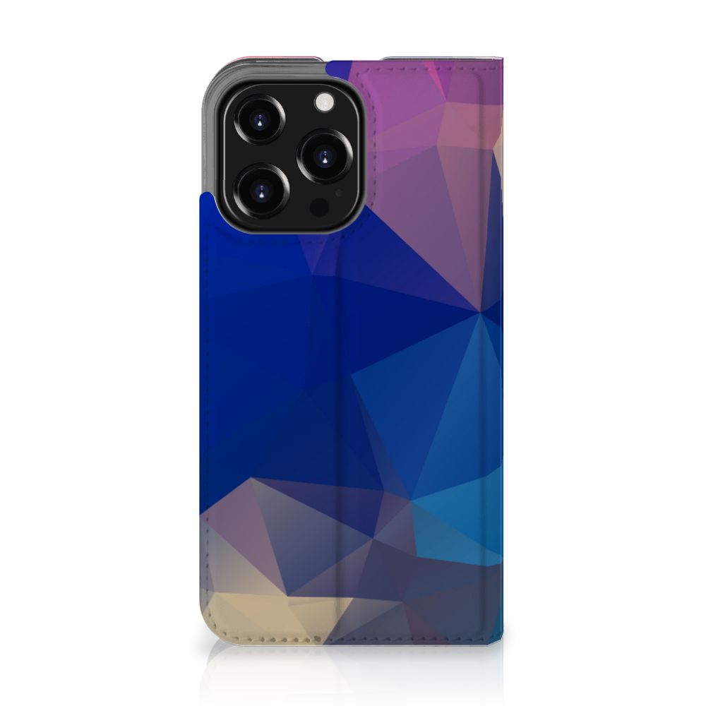 iPhone 13 Pro Stand Case Polygon Dark - B2C Telecom
