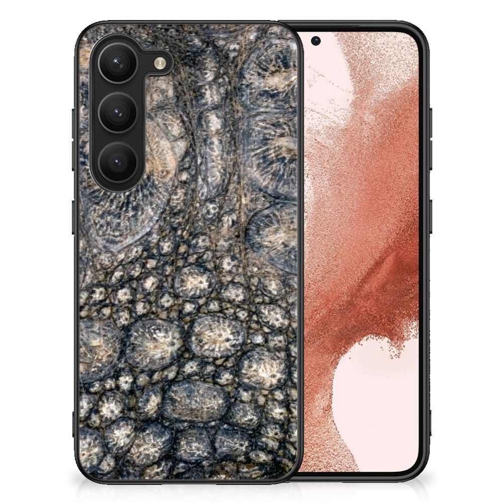 Samsung Galaxy S23 Dierenprint Telefoonhoesje Krokodillenprint B2C Telecom