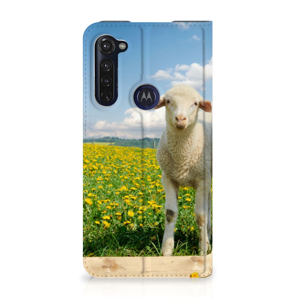 Motorola Moto G Pro Hoesje maken Schaap en Lammetje - B2C Telecom