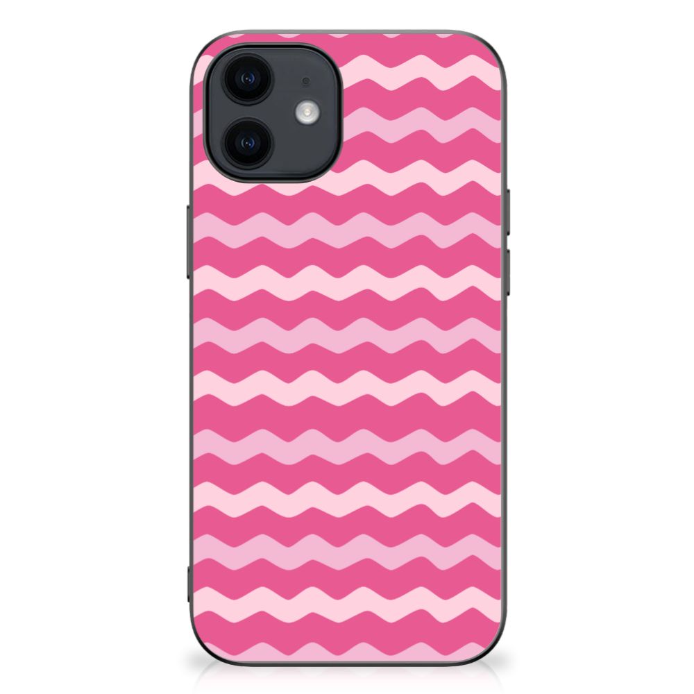 iPhone 12 Pro | 12 (6.1") Bumper Case Waves Pink