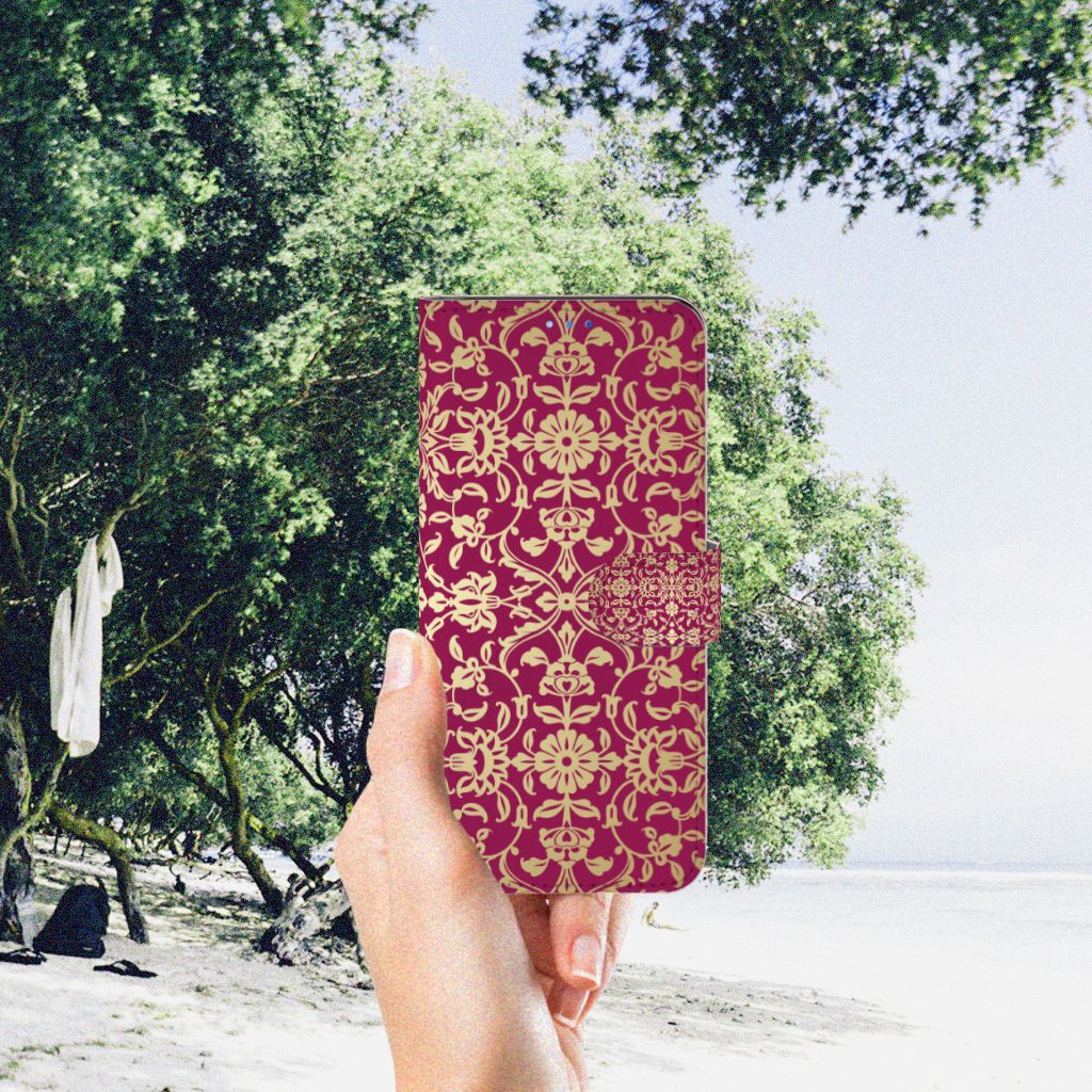Wallet Case OPPO Find X3 Neo 5G Barok Pink