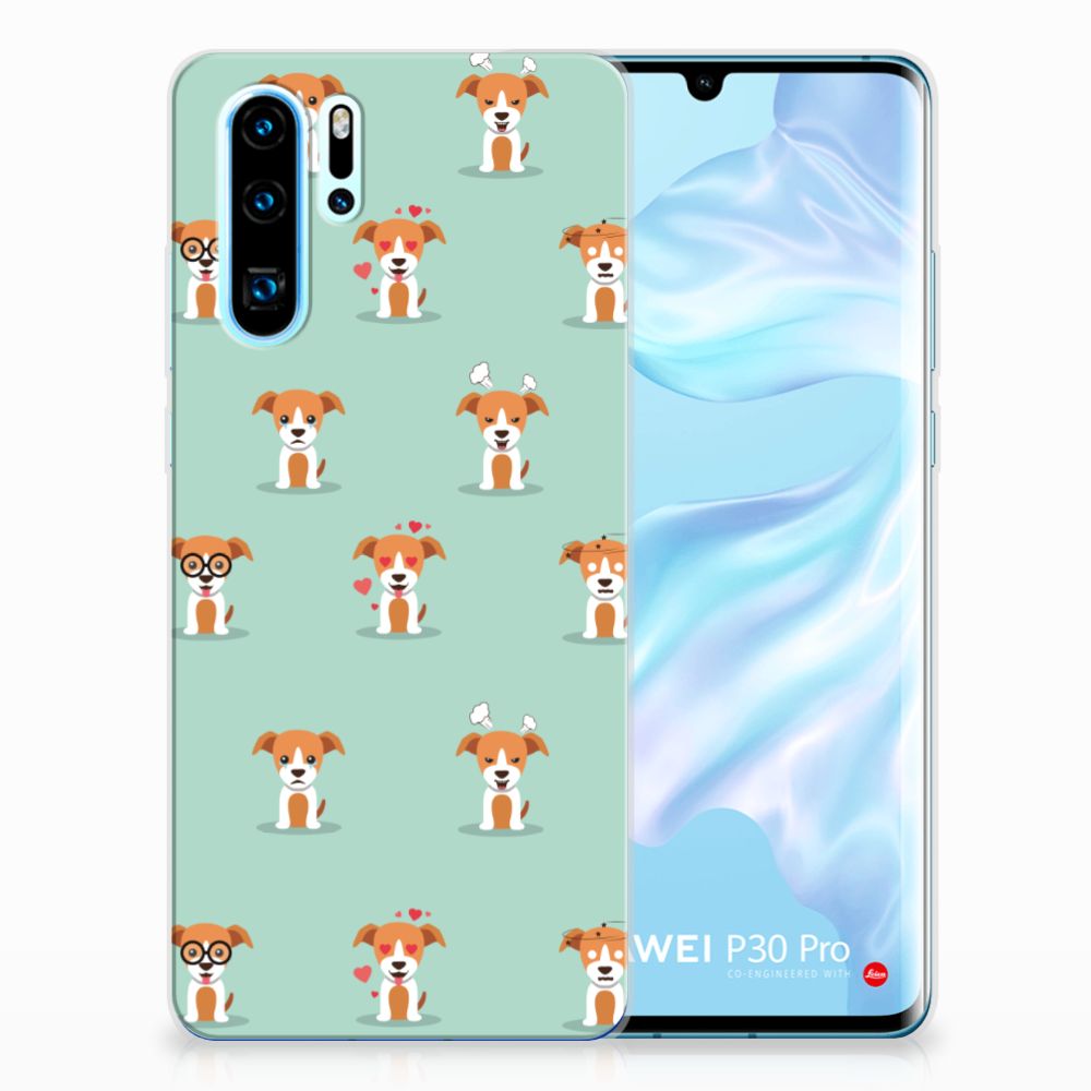 Huawei P30 Pro TPU Hoesje Pups