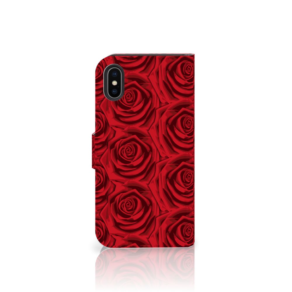 Apple iPhone X | Xs Hoesje Red Roses