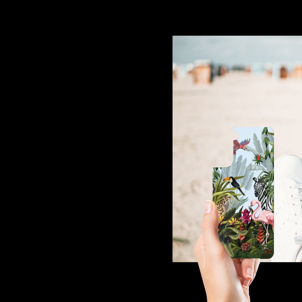 Dierenprint Telefoonhoesje voor Samsung Galaxy S21 Plus Jungle B2C Telecom