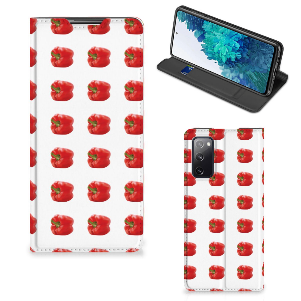 Samsung Galaxy S20 FE Flip Style Cover Paprika Red - B2C Telecom