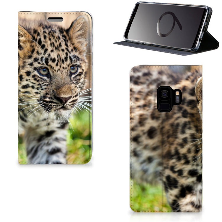 Samsung Galaxy S9 Hoesje maken Baby Luipaard
