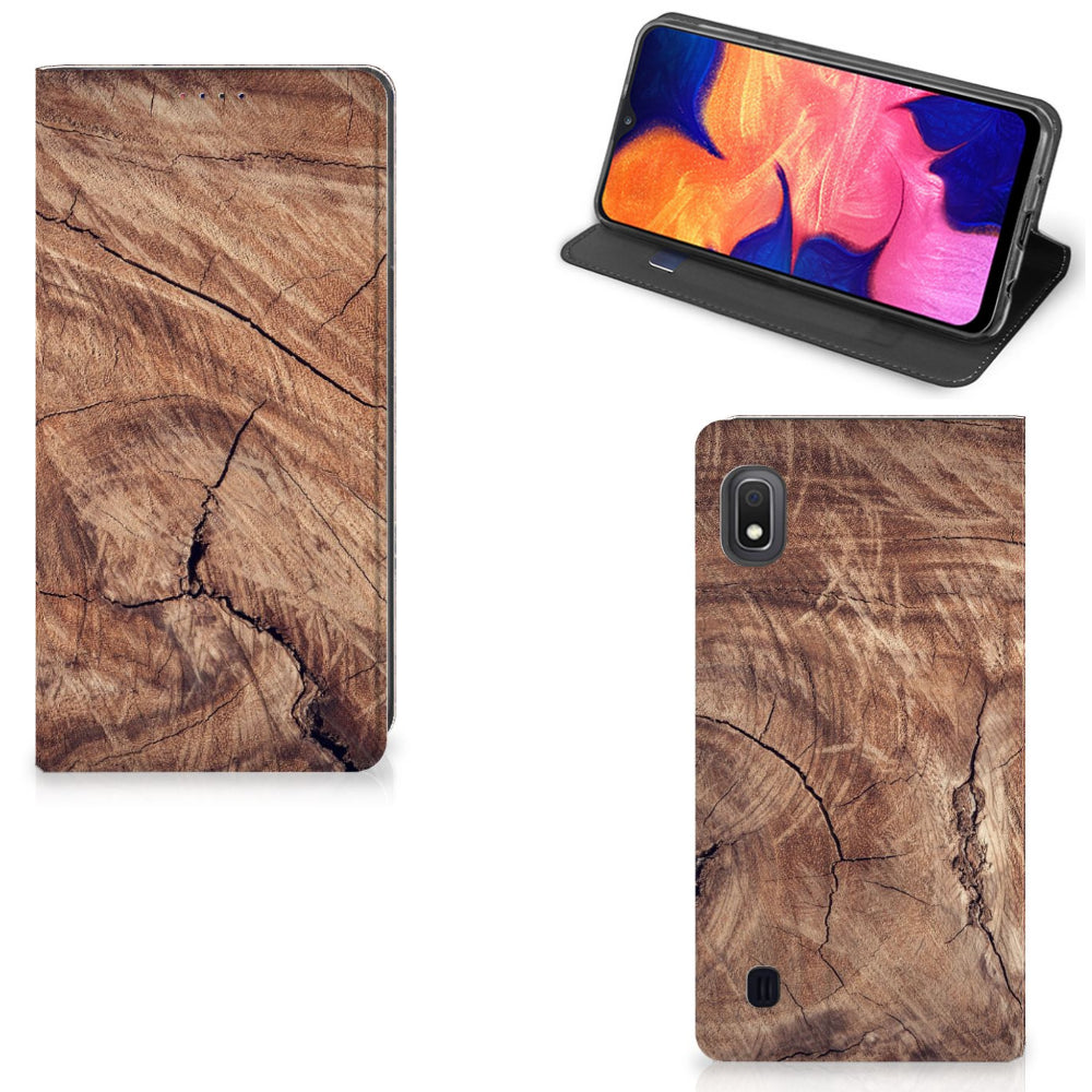 Samsung Galaxy A10 Book Wallet Case Tree Trunk