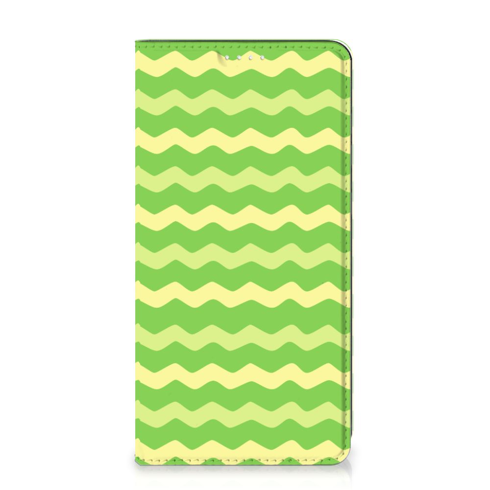 Samsung Galaxy S20 FE Hoesje met Magneet Waves Green - B2C Telecom