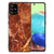 Samsung Galaxy A71 Marmeren Print Telefoonhoesje Marmer Bruin