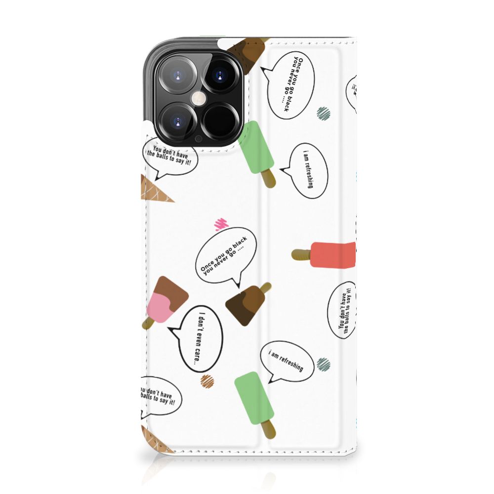 iPhone 12 Pro Max Flip Style Cover IJsjes - B2C Telecom