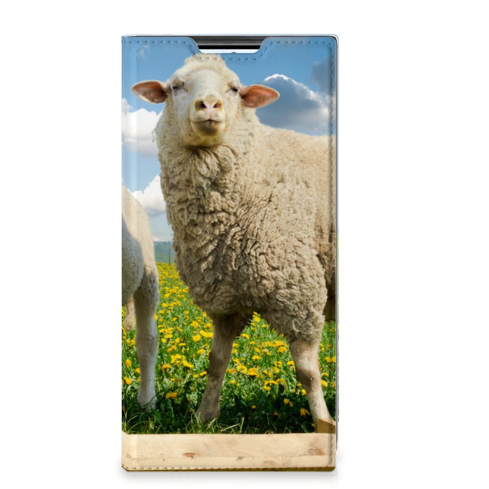 Samsung Galaxy S22 Ultra Hoesje maken Schaap en Lammetje - B2C Telecom