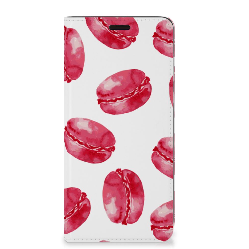 Samsung Galaxy S9 Plus Flip Style Cover Pink Macarons
