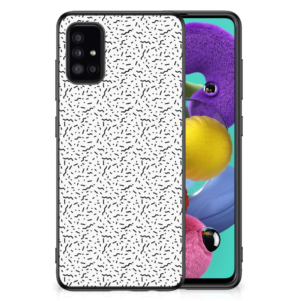 Samsung Galaxy A51 Bumper Case Stripes Dots