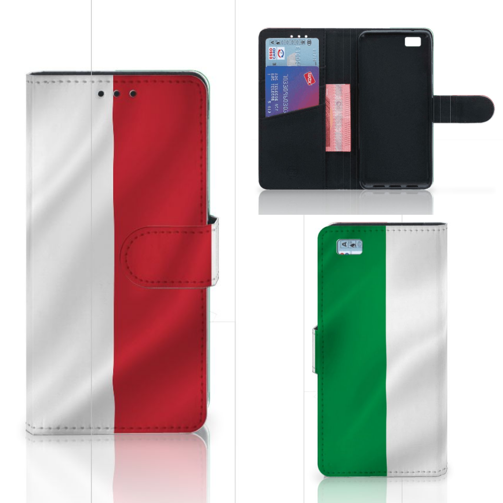 Huawei Ascend P8 Lite Bookstyle Case Italië